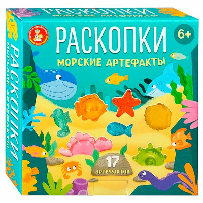 Игровой набор раскопки Морские артефакты Десятое королевство 05686 1